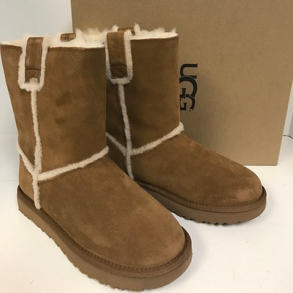 women's classic short spill seam boots